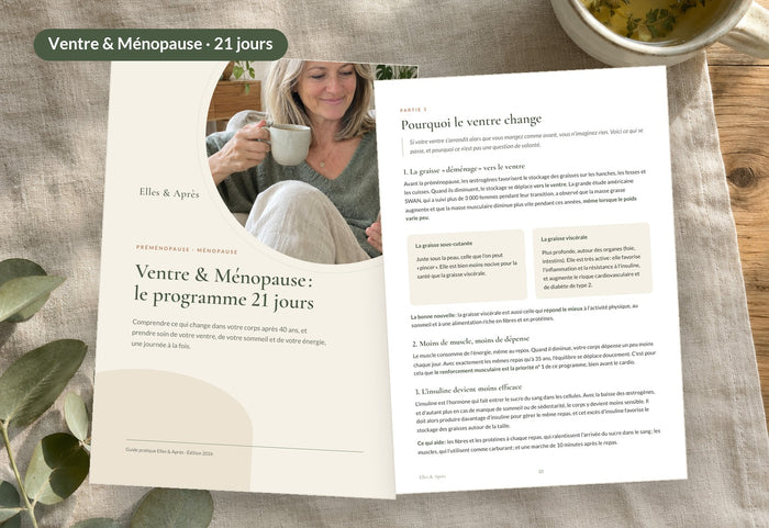Le programme Ventre & Ménopause 21 jours