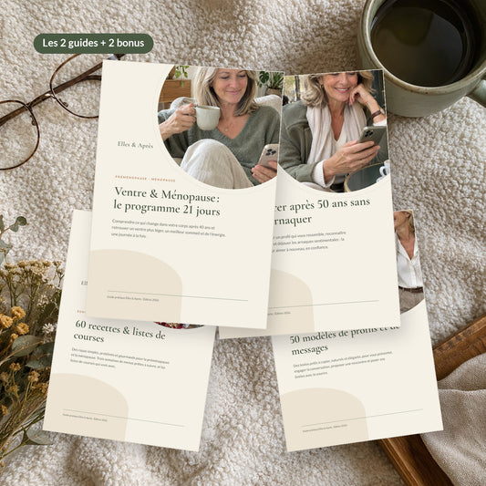 Pack Elles & Après : les 2 guides et les 2 livrets bonus