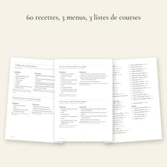 Couverture du livret 60 recettes